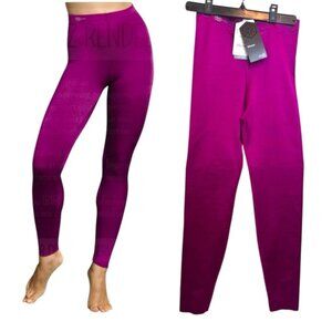 Anita Active NEW Fuchsia Compression Leggings Pants High Waist 3D PullOn Pink 12